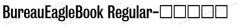 BureauEagleBook Regular字体转换